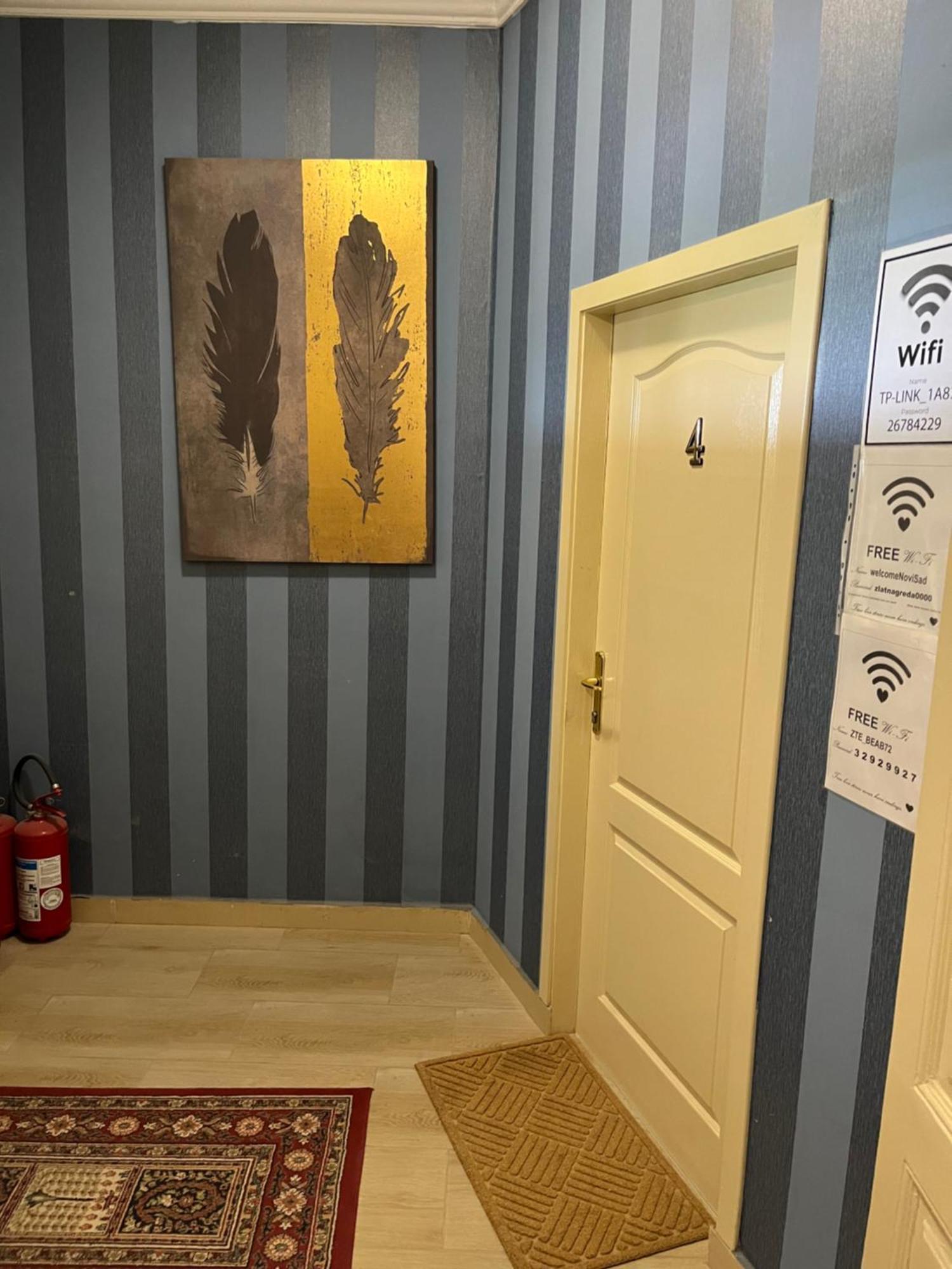 נובי סאד Sobe Sa Sopstvenim Kupatilom Private Rooms Bathroom In Center מראה חיצוני תמונה